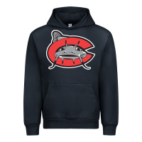 Navy carolina mudcats Urban Hoodie - linhVisuals