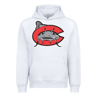White carolina mudcats Urban Hoodie - linhVisuals