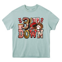 Three Up Three Down Baseball Heavy Core Tee | Teevron