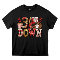 Black three up three down baseball Heavy Core Tee - Jasminsmagicworld