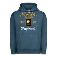 Pigment Midnight Navy 27th infantry regiment tank top Urban Hoodie - linhVisuals