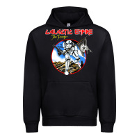 Black international grup music  galactic empire Urban Hoodie - linhVisuals