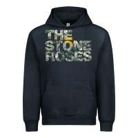 Navy THE STONE ROSES GREEN Urban Hoodie - linhVisuals