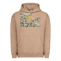 Pigment Burro THE STONE ROSES GREEN Urban Hoodie - linhVisuals