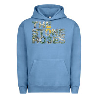 Pigment Pebble Blue THE STONE ROSES GREEN Urban Hoodie - linhVisuals