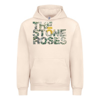 Sandshell THE STONE ROSES GREEN Urban Hoodie - linhVisuals
