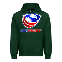 Forest Green usa rugby Urban Hoodie - linhVisuals