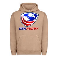Pigment Burro usa rugby Urban Hoodie - linhVisuals
