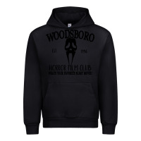 Black woodsboro horror film club scream Urban Hoodie - linhVisuals