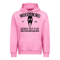 Fuchsia Pink woodsboro horror film club scream Urban Hoodie - linhVisuals
