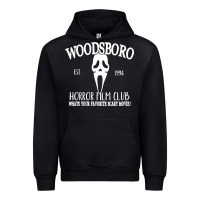Black woodsboro horror film club scream Urban Hoodie - linhVisuals