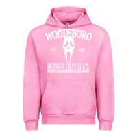 Fuchsia Pink woodsboro horror film club scream Urban Hoodie - linhVisuals