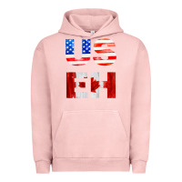 Pigment Salmon america canada Urban Hoodie - linhVisuals