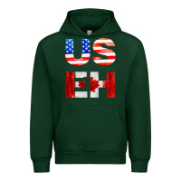 Forest Green america canada Urban Hoodie - linhVisuals