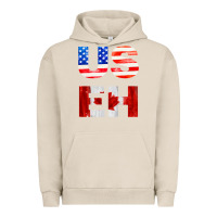 Pigment French Oak america canada Urban Hoodie - linhVisuals