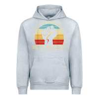 Heather Grey keep the immigrants deport the racists Urban Hoodie - linhVisuals
