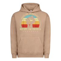 Pigment Burro keep the immigrants deport the racists Urban Hoodie - linhVisuals