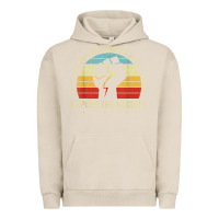 Pigment French Oak keep the immigrants deport the racists Urban Hoodie - linhVisuals