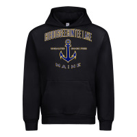 Black cobbosseecontee lake me pullover hoodie Urban Hoodie - linhVisuals