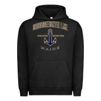 Pigment Black cobbosseecontee lake me pullover hoodie Urban Hoodie - linhVisuals