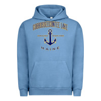 Pigment Pebble Blue cobbosseecontee lake me pullover hoodie Urban Hoodie - linhVisuals