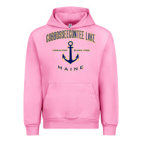 Fuchsia Pink cobbosseecontee lake me pullover hoodie Urban Hoodie - linhVisuals