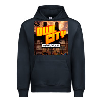 Navy Owl City Adam Young Urban Hoodie - linhVisuals