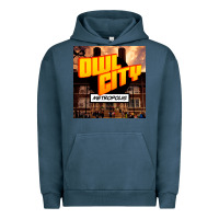 Pigment Midnight Navy Owl City Adam Young Urban Hoodie - linhVisuals