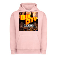 Pigment Salmon Owl City Adam Young Urban Hoodie - linhVisuals