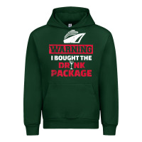 Forest Green cruise drinking package t shirt Urban Hoodie - linhVisuals