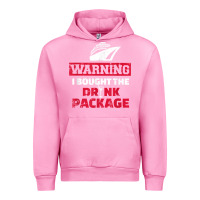 Fuchsia Pink cruise drinking package t shirt Urban Hoodie - linhVisuals