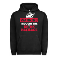Pigment Black cruise drinking package t shirt Urban Hoodie - linhVisuals