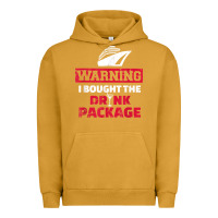 Pigment Peanut Butter cruise drinking package t shirt Urban Hoodie - linhVisuals