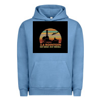 Pigment Pebble Blue 3.6 roentgen not terrible Urban Hoodie - linhVisuals