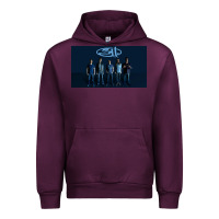 Mauve Wine 311 megow Urban Hoodie - linhVisuals