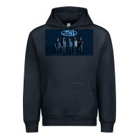 Navy 311 megow Urban Hoodie - linhVisuals