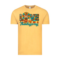 Vintage Mustard Love Thanksgiving Gobble And Frappe Vintage Tee - FaDigitalArtStudio