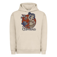 Pigment French Oak cuphead cala maria airplane attack t shirt Urban Hoodie - linhVisuals