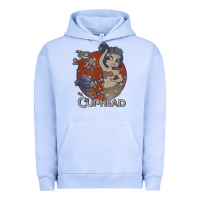 Pigment Grape Ice cuphead cala maria airplane attack t shirt Urban Hoodie - linhVisuals