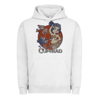 Pigment Lunar Rock cuphead cala maria airplane attack t shirt Urban Hoodie - linhVisuals