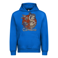 Cobalt cuphead cala maria airplane attack t shirt Urban Hoodie - linhVisuals