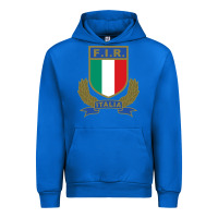 Cobalt italian rugby federation Urban Hoodie - linhVisuals