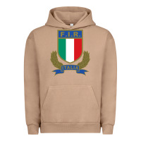 Pigment Burro italian rugby federation Urban Hoodie - linhVisuals