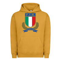 Pigment Peanut Butter italian rugby federation Urban Hoodie - linhVisuals