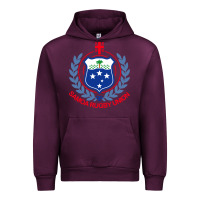 Mauve Wine samoa rugby Urban Hoodie - linhVisuals