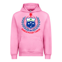 Fuchsia Pink samoa rugby Urban Hoodie - linhVisuals