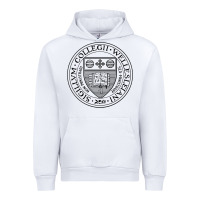 White Wellesley College Urban Hoodie - linhVisuals