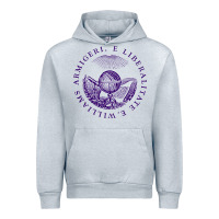 Heather Grey Williams College Urban Hoodie - linhVisuals