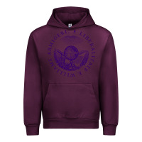 Mauve Wine Williams College Urban Hoodie - linhVisuals