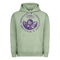 Pigment Oil Green Williams College Urban Hoodie - linhVisuals